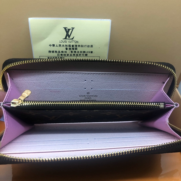 LVコピーウォレット側面デザイン